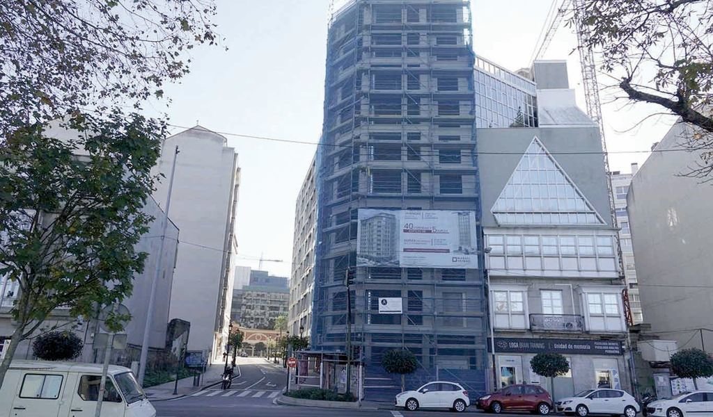 Promoción de vivienda nueva en Vigo, donde escasea por la falta de Plan General.