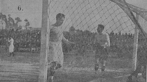 El Deportivo contra el Celta en el campo de Coia en la década de los años 20 del pasado siglo.