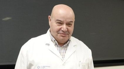 El jefe de MIcrobiología del Cunqueiro, Benito Regueiro.