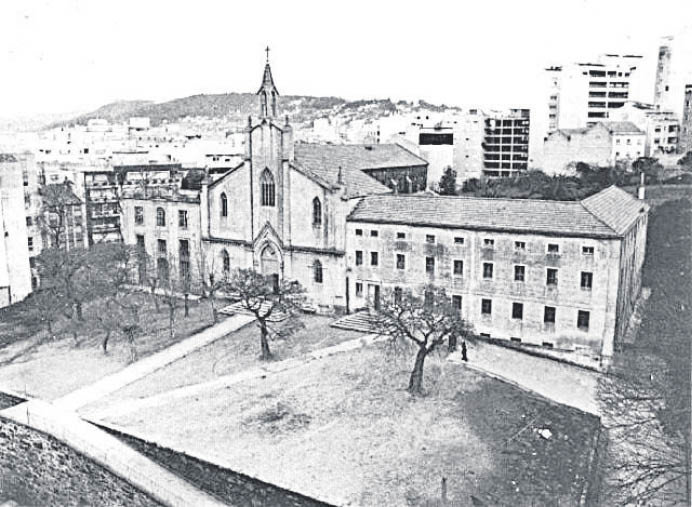 Imagen del antiguo convento de los capuchinos en Vigo.