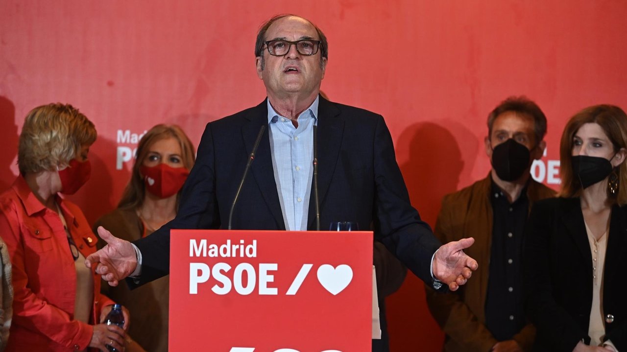 El candidato del PSOE a la presidencia de la Comunidad de Madrid, Ángel Gabilondo