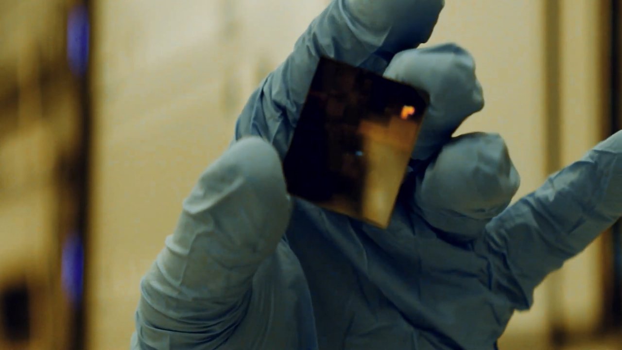 Chip de dos nanómetros (2 nm) de IBM.