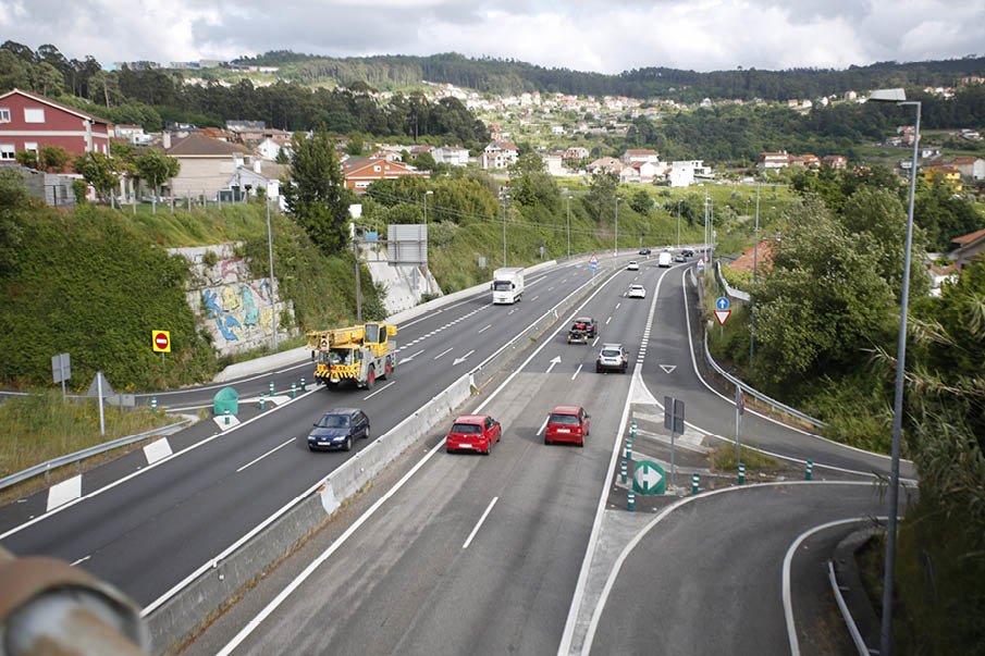 La autovía Vigo-Porriño A-55 incluiría un pago para ir incluso hasta Puxeiros.