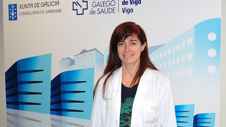 La cirujana Raquel Sánchez en el Cunqueiro.