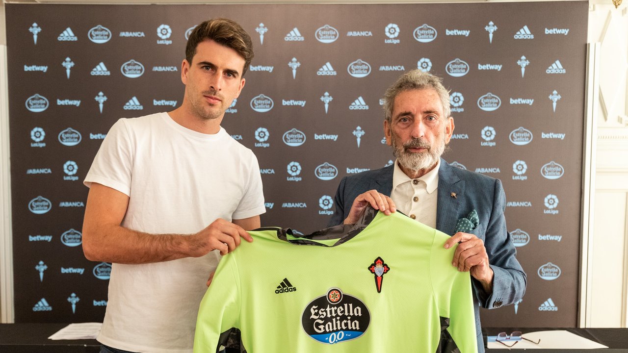 Iván Villar renueva con el Celta hasta 2024. // Foto: RC Celta