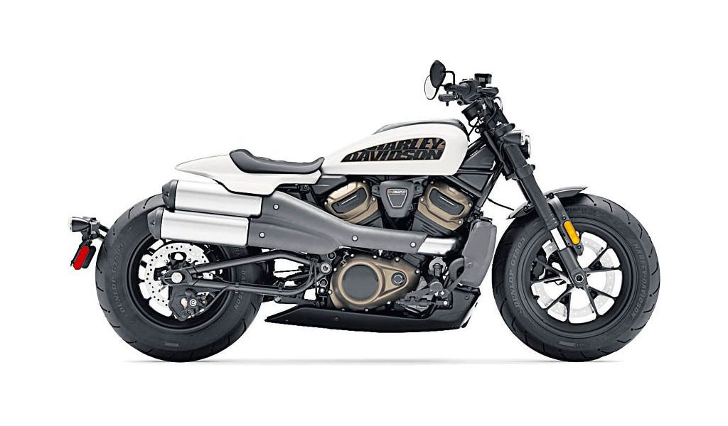La nueva Sportster S de Harley destaca por su imponente presencia.