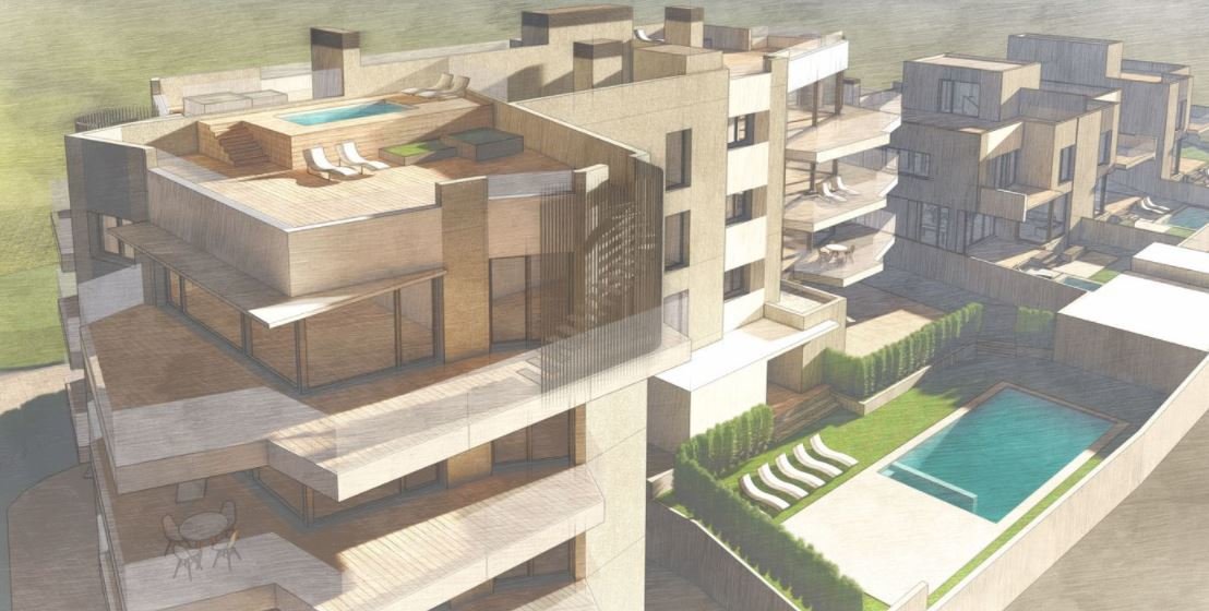 El precio de los pisos nuevos en Vigo: hasta más de un millón de euros. // Idealista