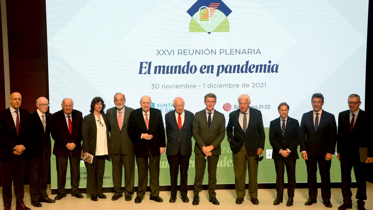 Participantes en la clausura del XXVI Plenario de la Fundación Círculo de Montevideo.