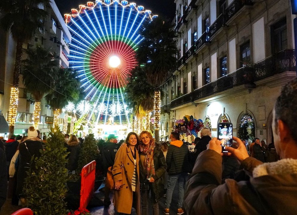 Imágenes de la Navidad de Vigo.