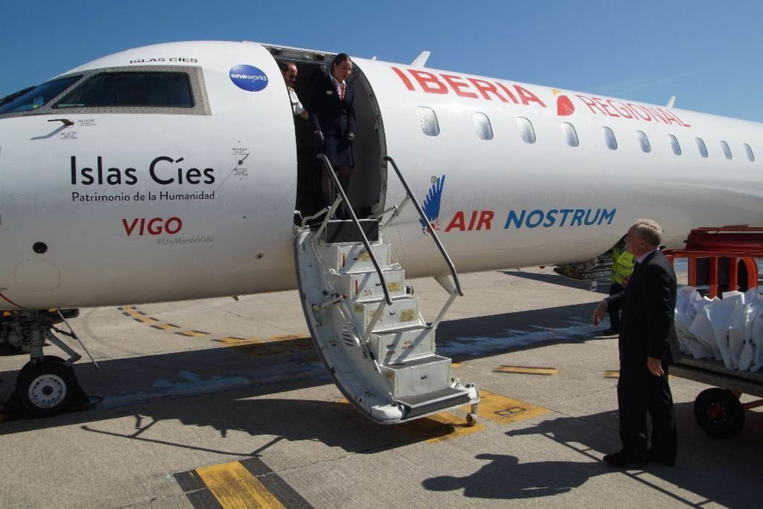 Air Nostrum hará la conexión desde el aeropuerto de Vigo hasta Santander.