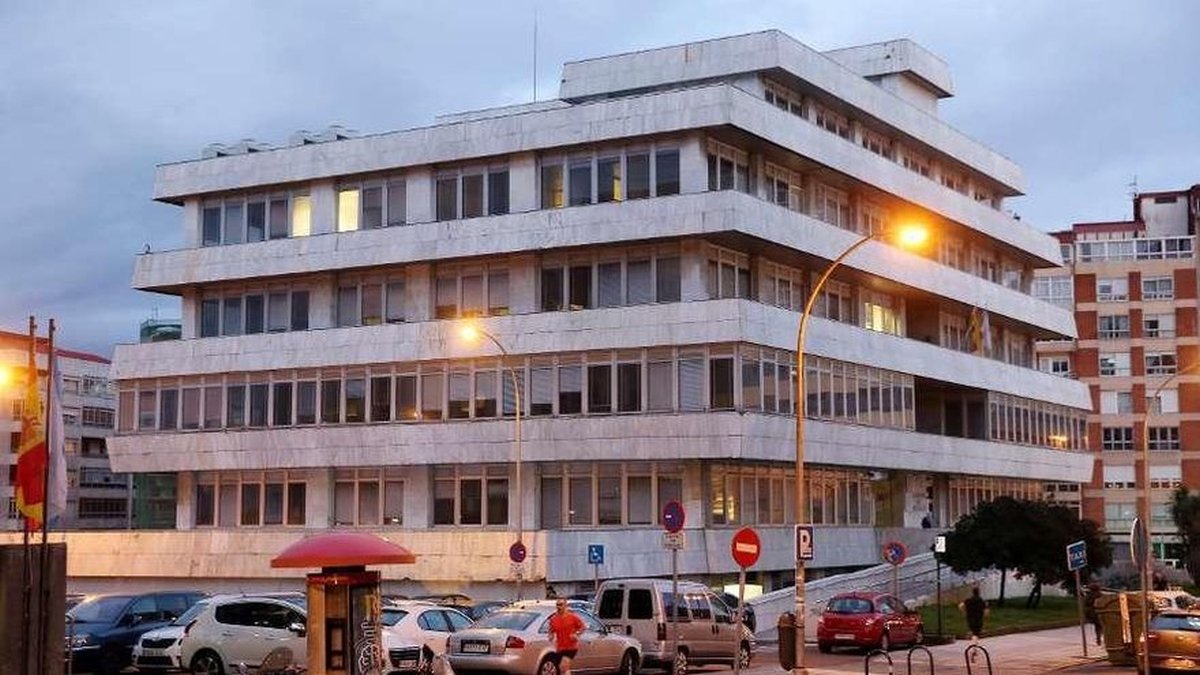 La Agencia Tributaria de Vigo, en calle Lalín, con demarcación independiente de Pontevedra.