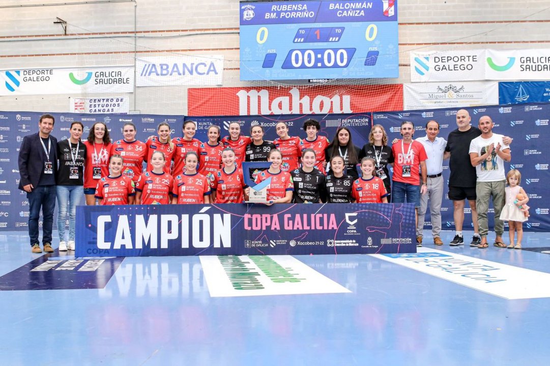 Marta (nº 32) y María Groba (2), Ithaisa Trigo (6), Carme Castro (28) y Begoña Otero (99) celebraron dos títulos.