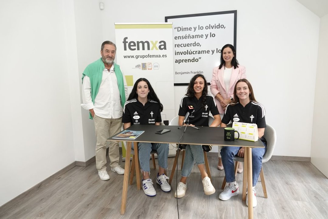 Aguilar, Garfella y Gea se presentaron ayer en la sede de Femxa.

VICENTE ALONSO