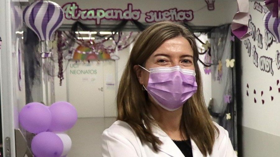 La jefa de Pediatría del Cunqueiro, Ana Concheiro.