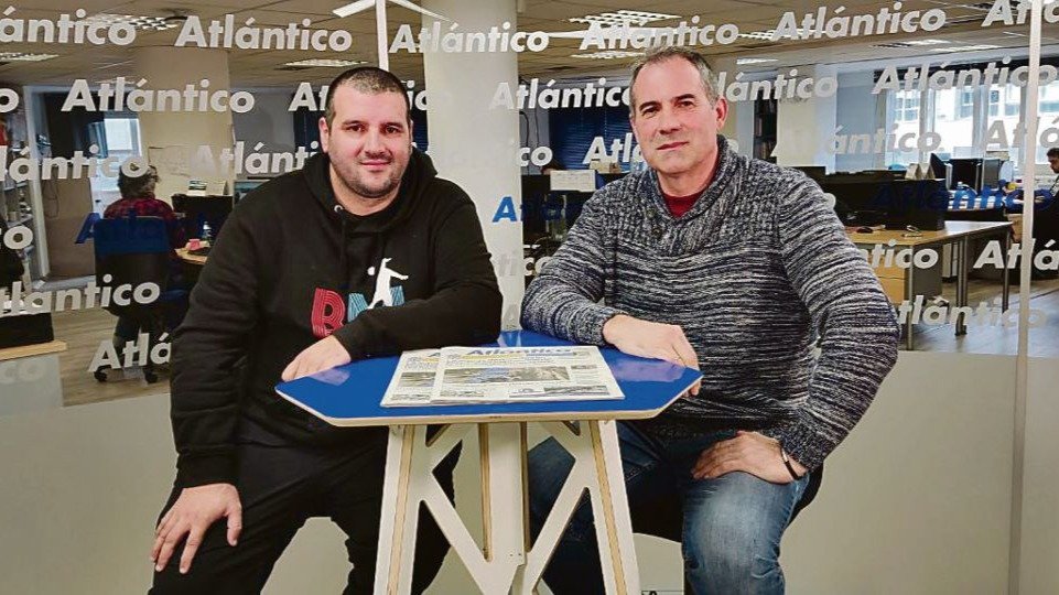 Isma Martínez y Abel González visitaron la redacción de Atlántico y repasaron todo lo que rodea al derbi, además de tocar otros temas.