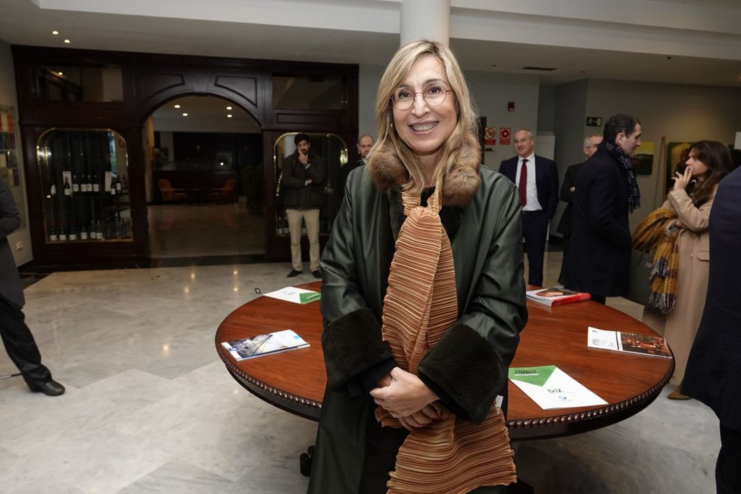 Nuria Vilanova, ayer en la sede del Círculo de Empresarios.
