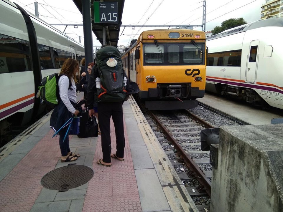 El Tren Celta Vigo-Oporto necesita dos horas y veinte minutos para el trayecto.