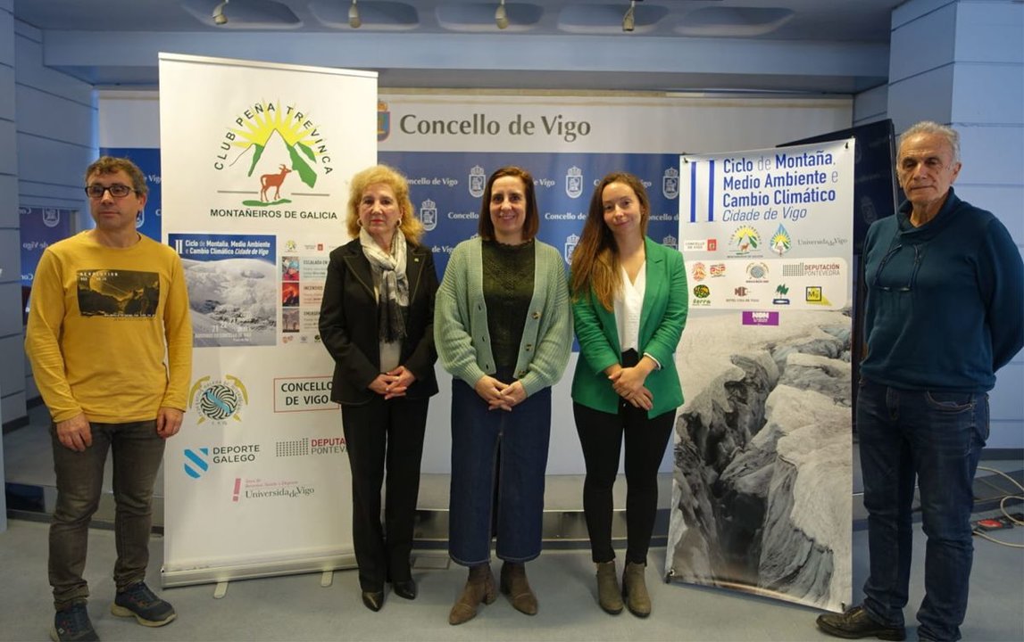 La presentación del ciclo fue ayer en el Concello de Vigo.