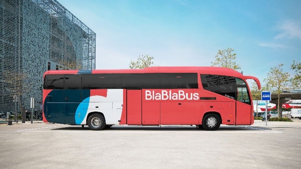 Un autobús de BlaBlaCar que hará la línea.