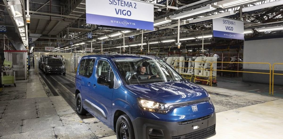 La factoría automovilística viguesa se estrenó el año pasado fabricando coches para la marca Fiat.