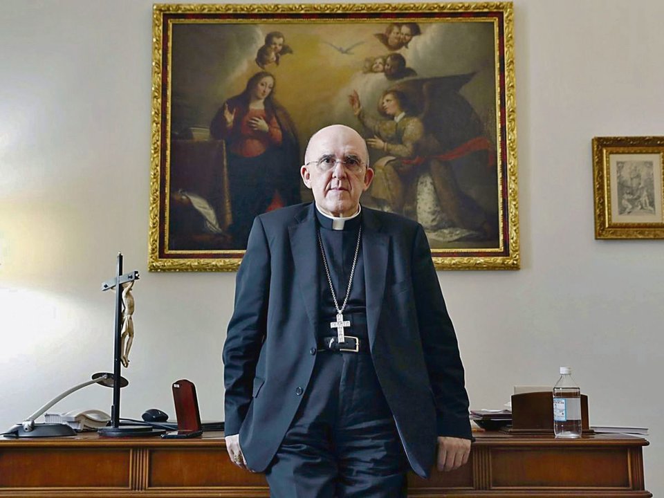 El cardenal Carlos Osoro, vicepresidente de la Conferencia Episcopal y arzobispo de Madrid.