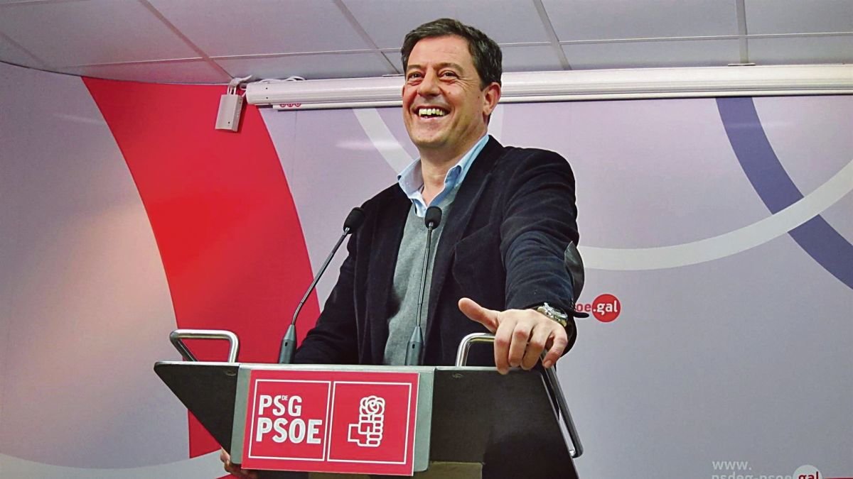 José Ramón Gómez Besteiro, en su etapa como secretario xeral del PSdeG.