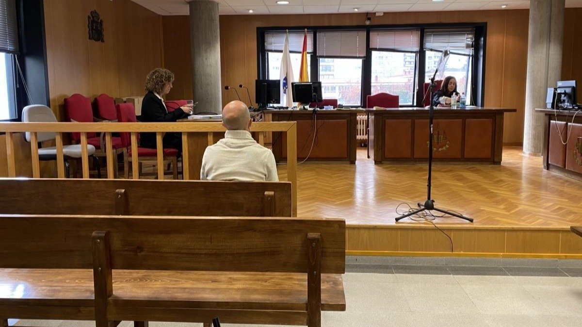Imagen del juicio, celebrado en el Penal 3 de Vigo.
