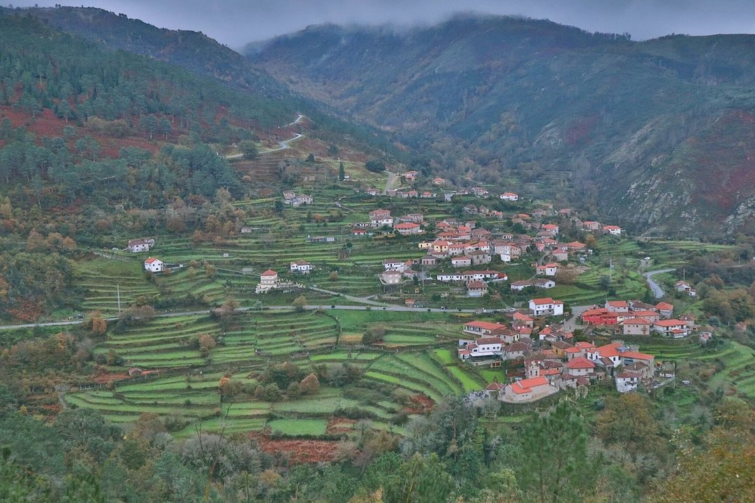 Sistelo, pueblo en el norte de Portugal.
