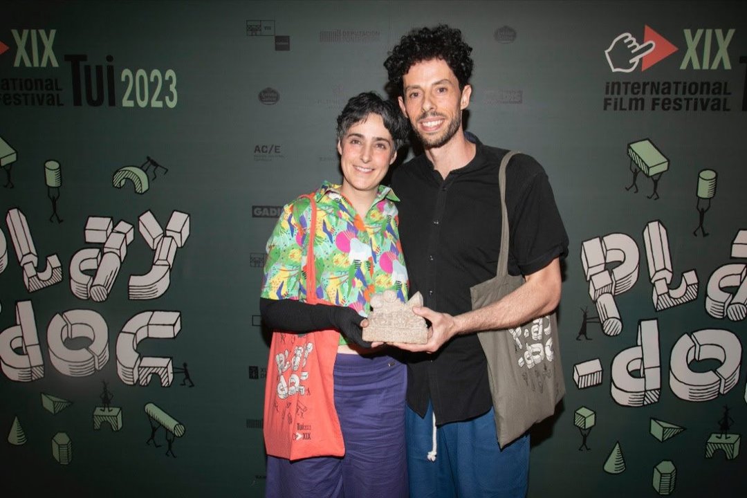 Ángel Montero y María Serna, ganadores en la sección competitiva de Galicia.