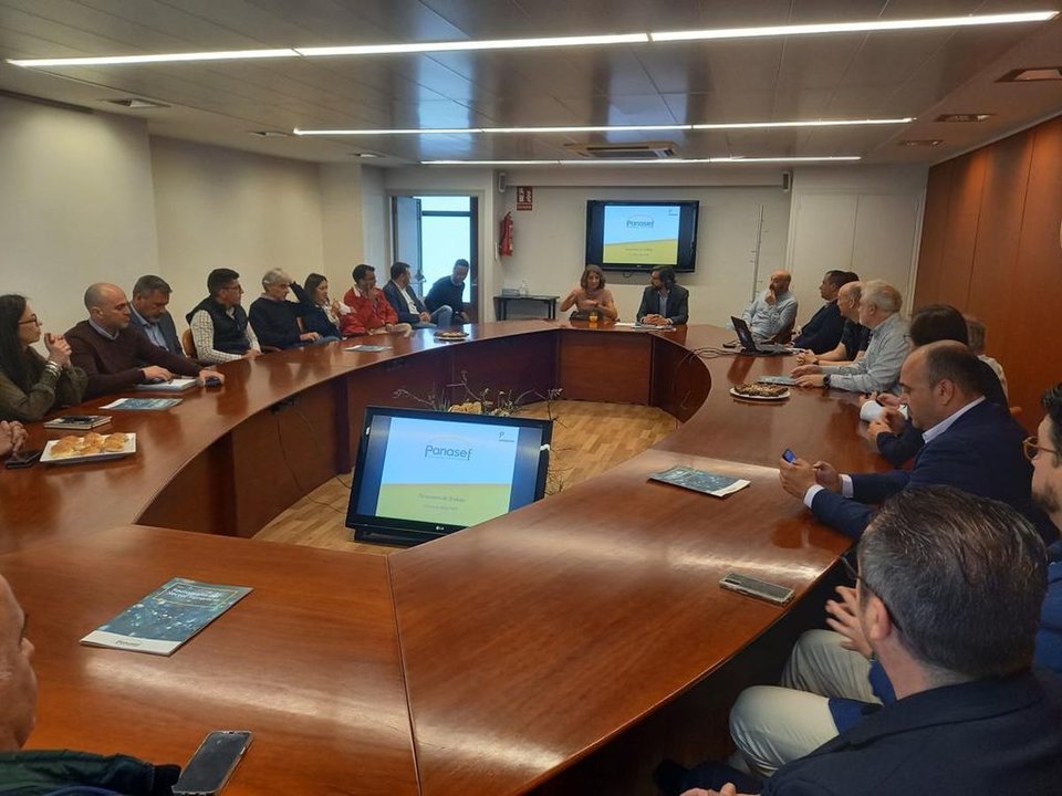 Reunión de representantes de funerarias, en A Coruña.