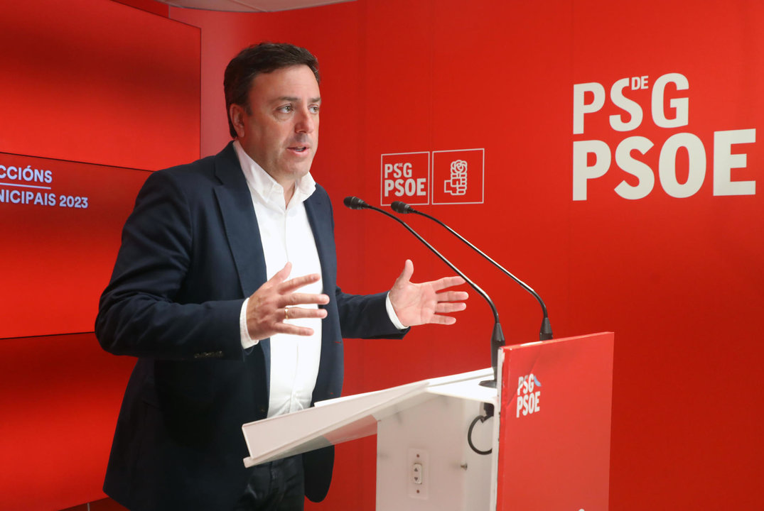 El secretario general del PSOE de Galicia, Valentín González Formoso. // EFE