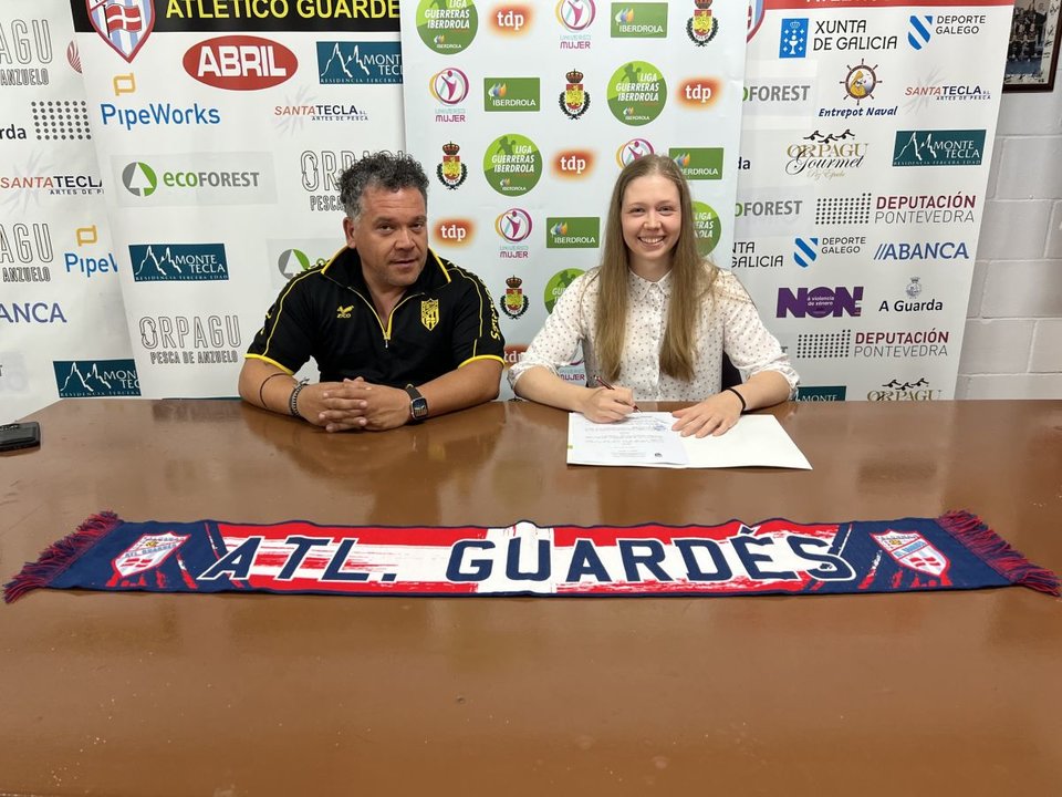 Blazka Hauptman firma su vinculación con el Mecalia Atlético Guardés.