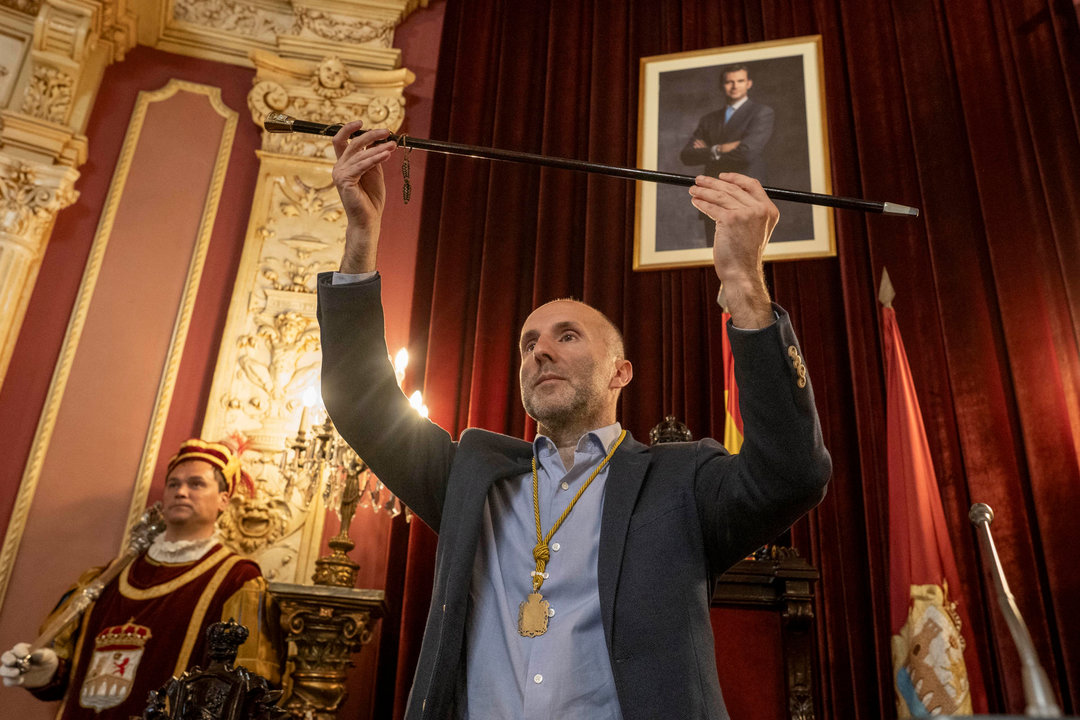 Gonzalo Pérez Jácome, reelegido alcalde de Ourense. // EFE
