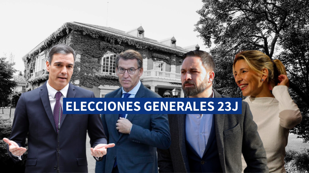 Los principales candidatos a las elecciones generales 23J.