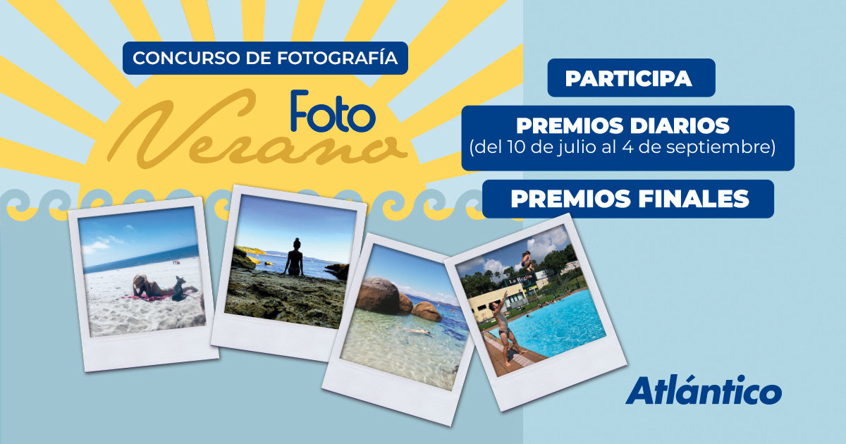 Concurso "Foto del verano" de Atlántico.
