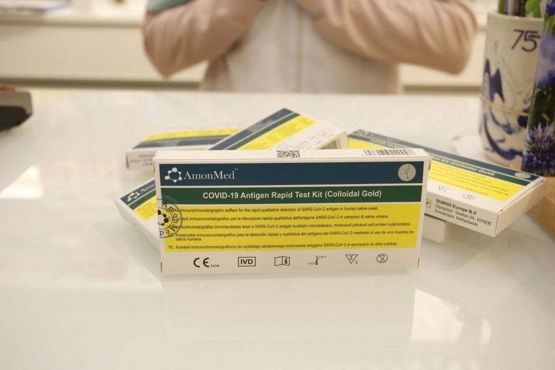 La demanda de test de antígenos está aumentando en las farmacias de la ciudad.