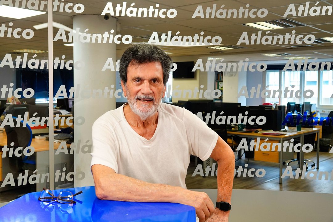 Manolo Rodríguez, el hombre y el mito, pasó por Atlántico. // Vicente Alonso