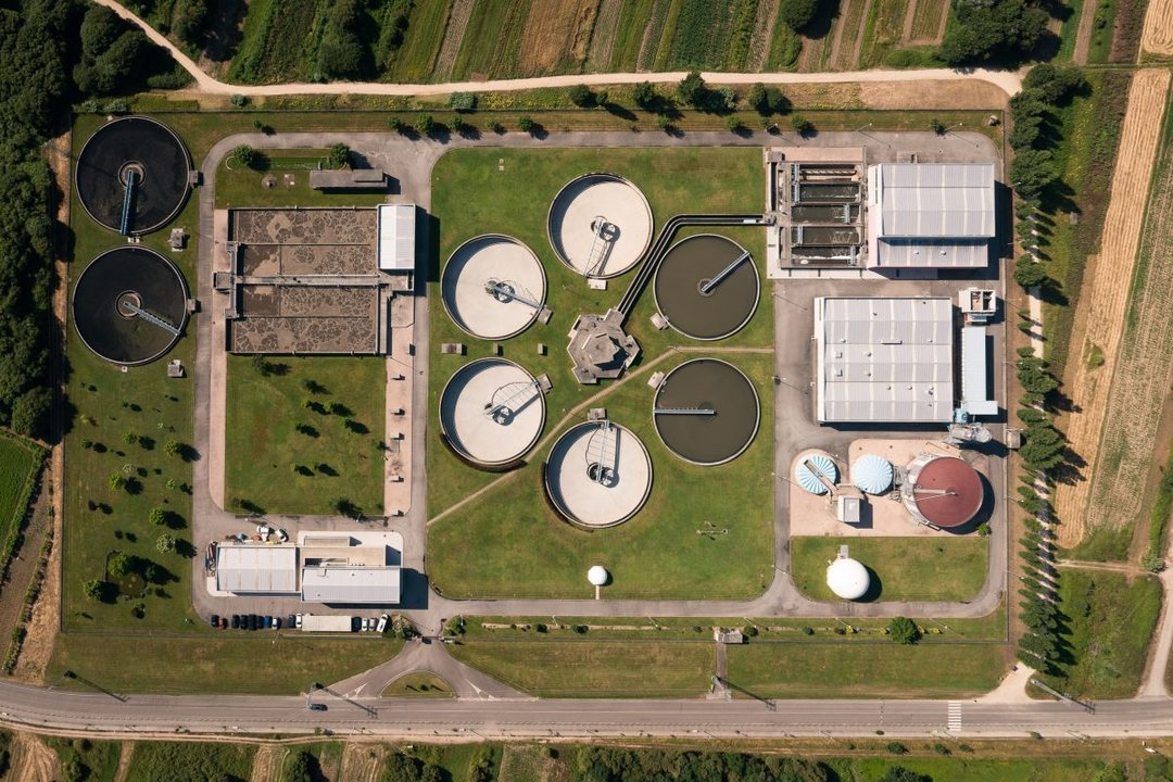 La estación depuradora de aguas residuales (EDAR) de Guillarei, donde se instalará la energía solar.
