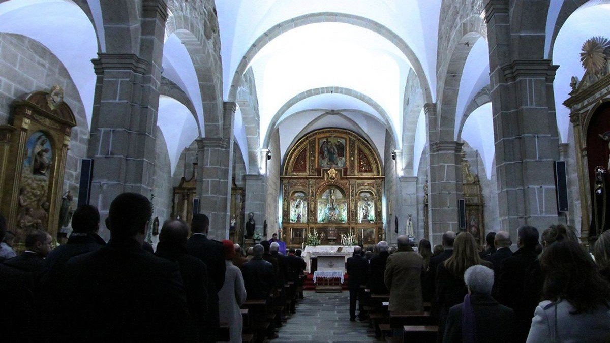 La iglesia de Santa Teresa de A Cañiza, escenario del Concierto de la Escuela Superior de Música Reina Sofía.