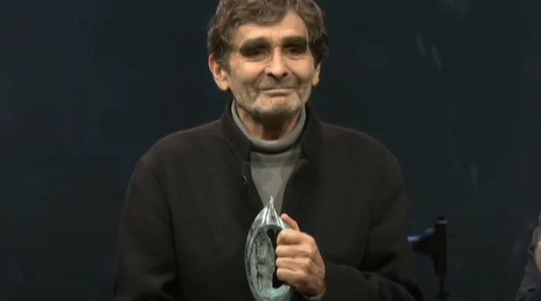 Adolfo Domínguez recoge el Premio Ourensanía 2023.