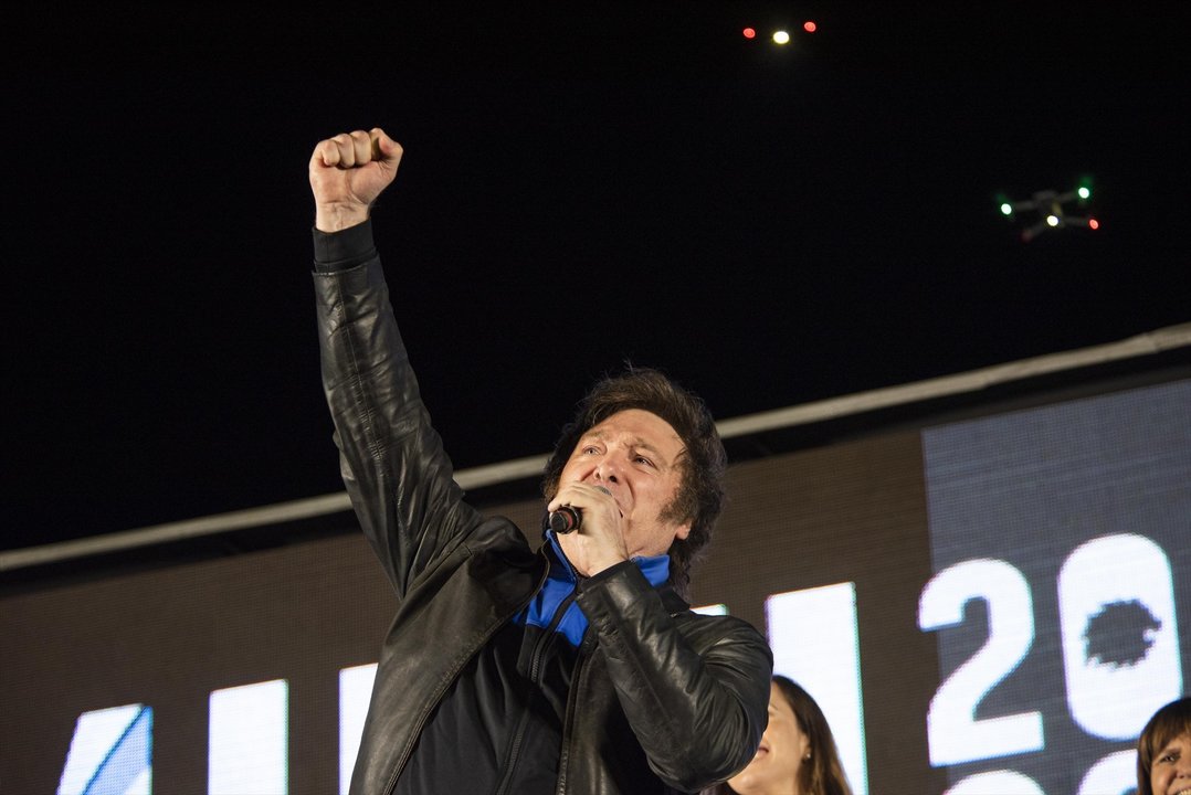 El candidato presidencial de Argentina, Javier Milei. // Europa Press