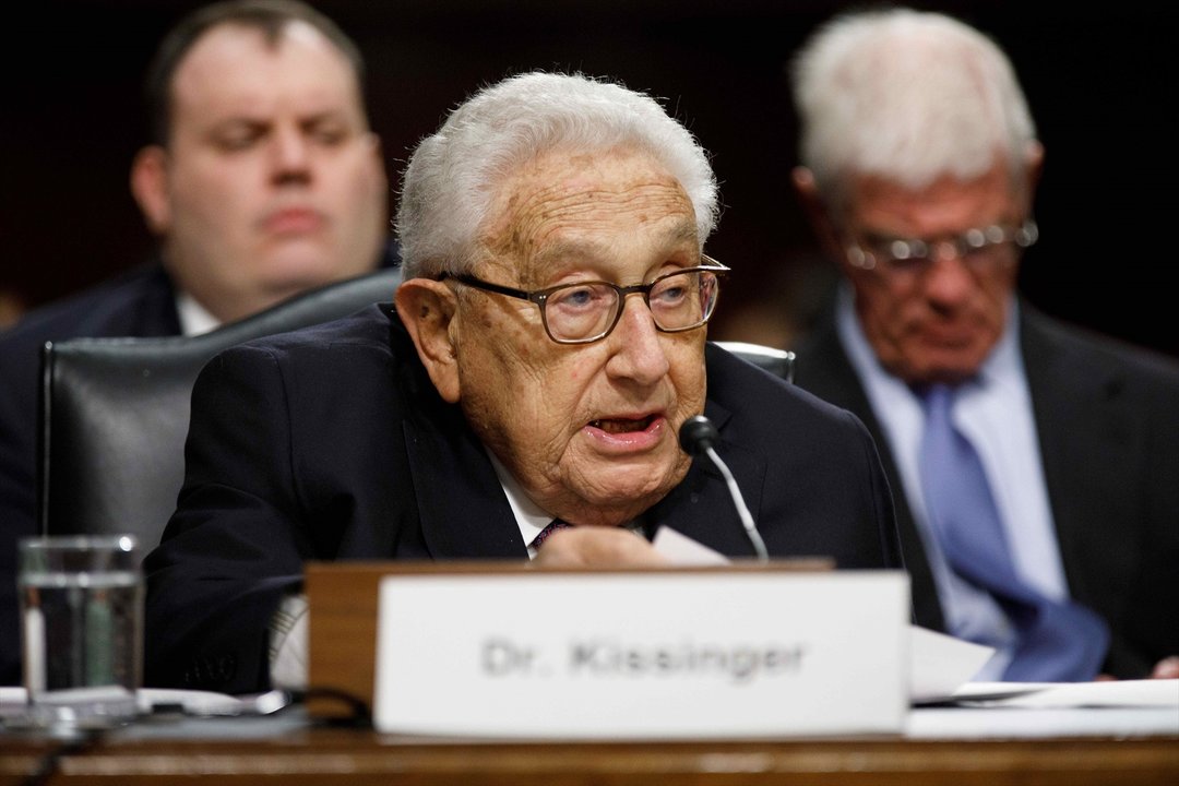 Imagen de archivo del ex secretario de Estado de EEUU, Henry Kissinger. // EP
