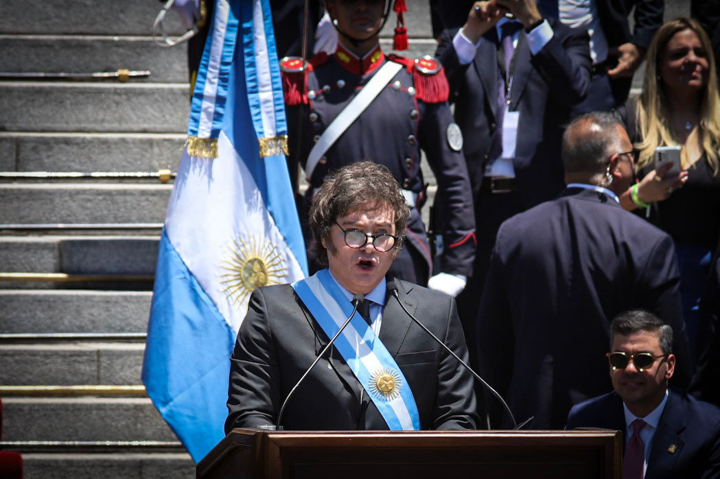 El presidente de Argentina Javier Milei. // Europa Press