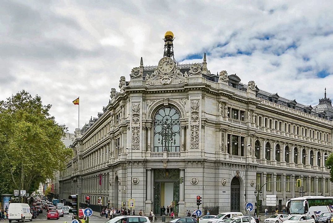 Sede central de Banco de España.