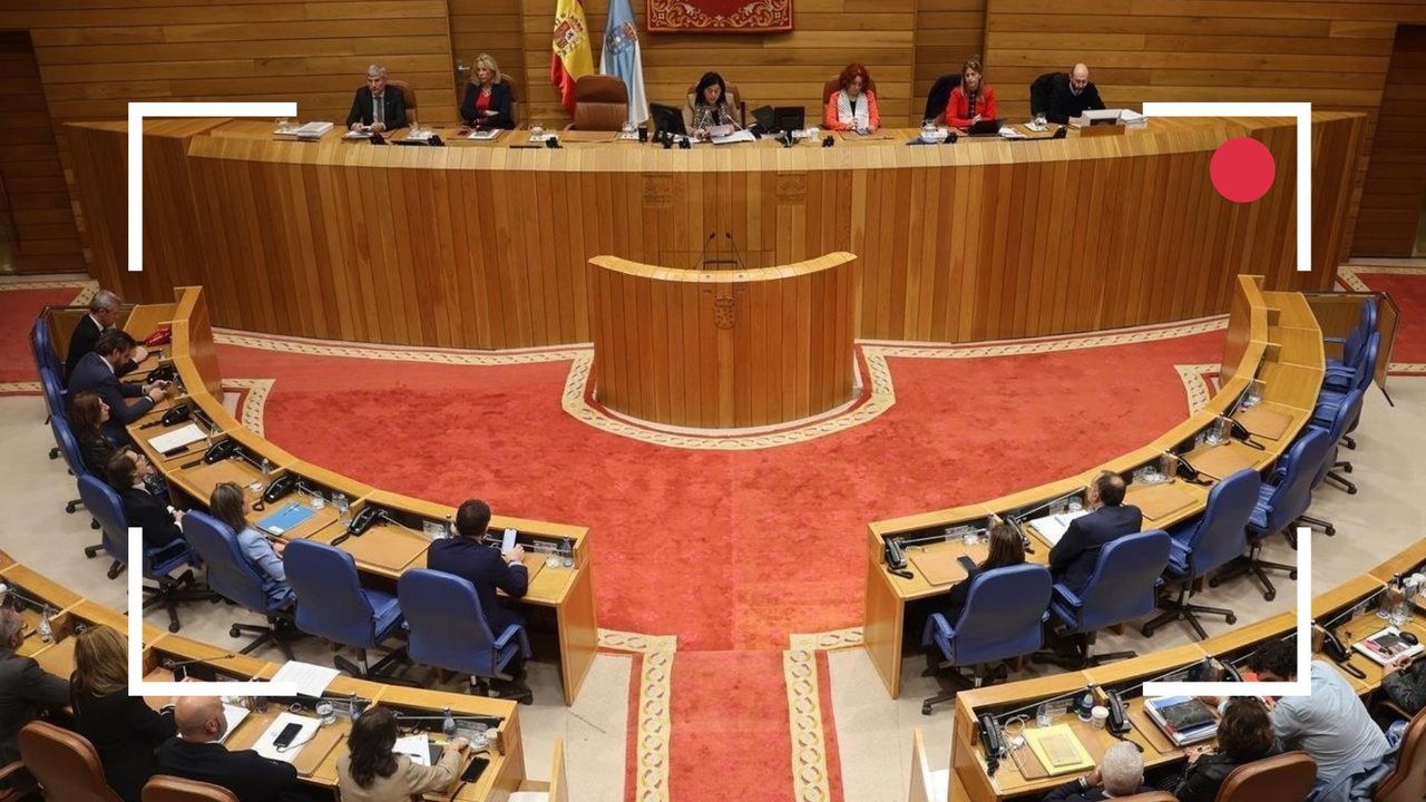 Parlamento de Galicia.