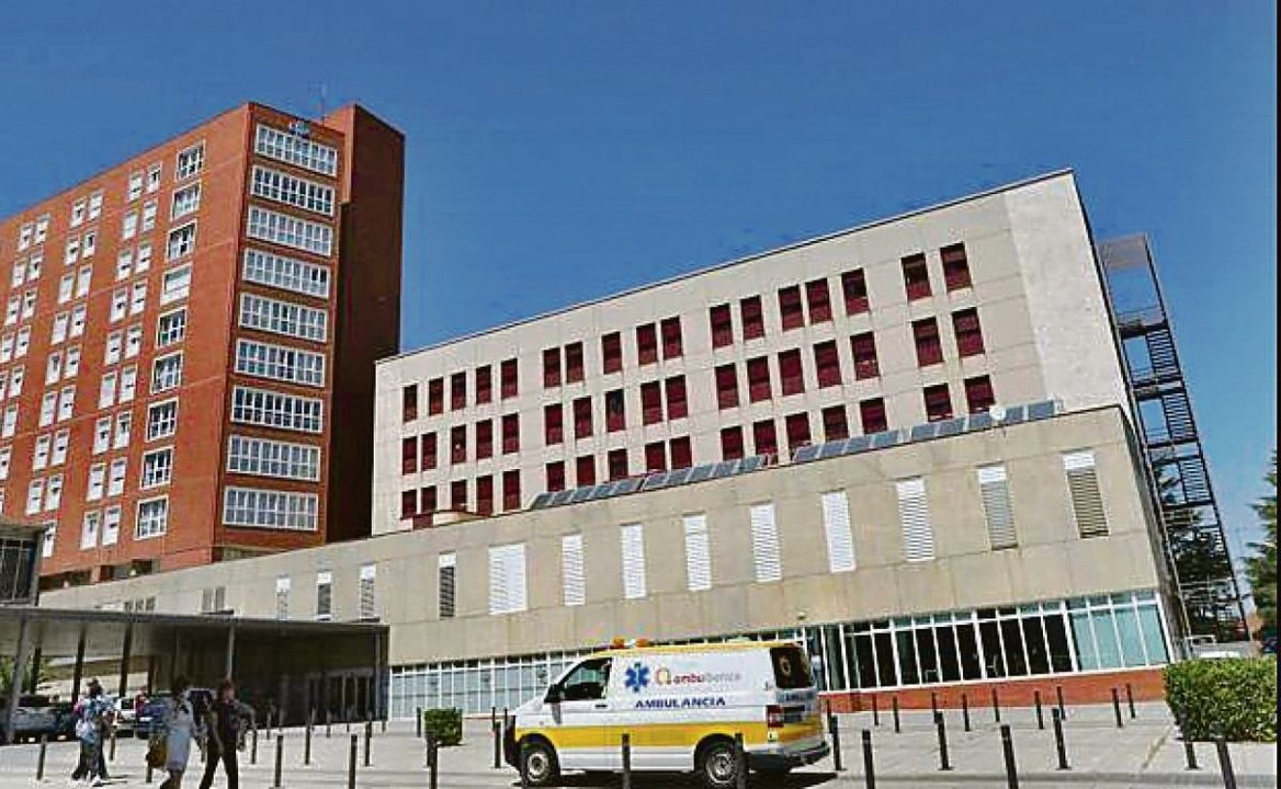 Fachada del hospital Río Carrión de Palencia.