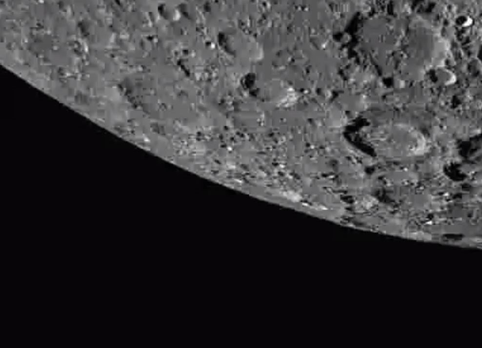 Imagen de la Luna remitida por su aterrizador SLIM. // EP
