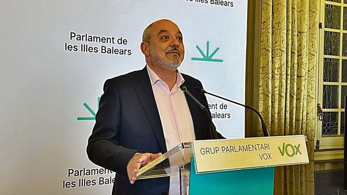 Sergio Rodríguez, diputado de Vox en Baleares.