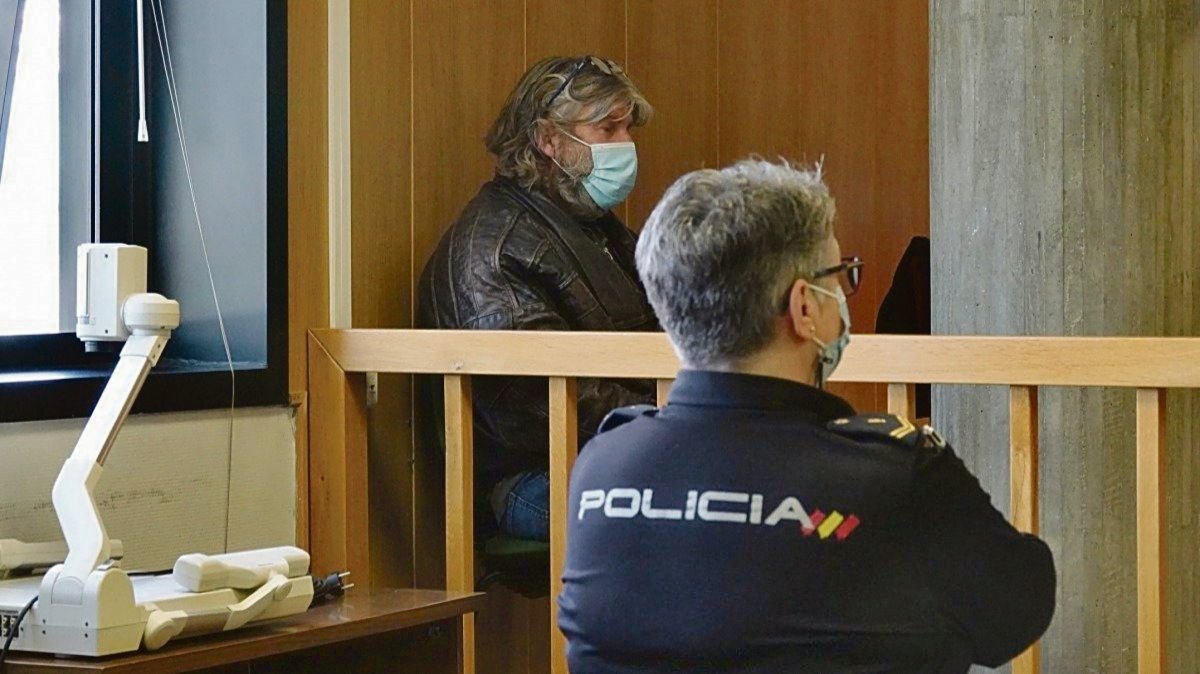El autor del doble crimen de Soutomaior, juzgado y condenado en 2022 en Vigo.