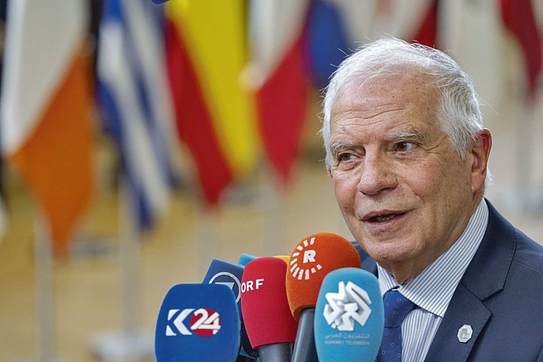 Josep Borrell, la semana pasada, en Bruselas.